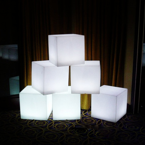 led cube/led bar chair/led moder cube