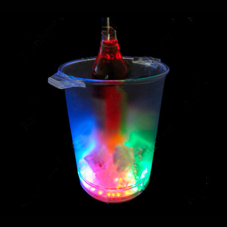Acrylic plastic ice bucket