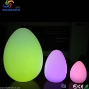 D14*H19CM Modern Home Garden decoration battery operated led egg light