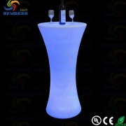 SK-LF25 led illuminated cocktail table