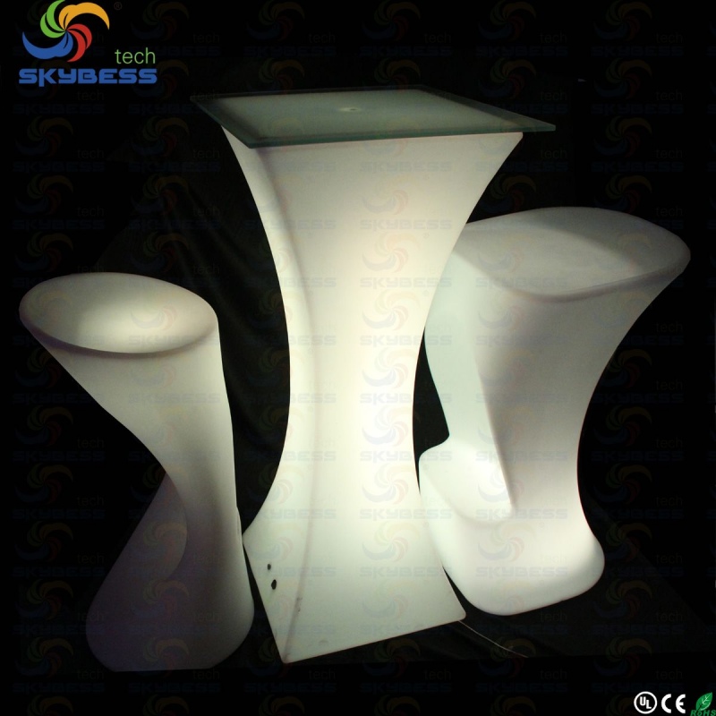 SK-LF24 LED glowing cocktail table