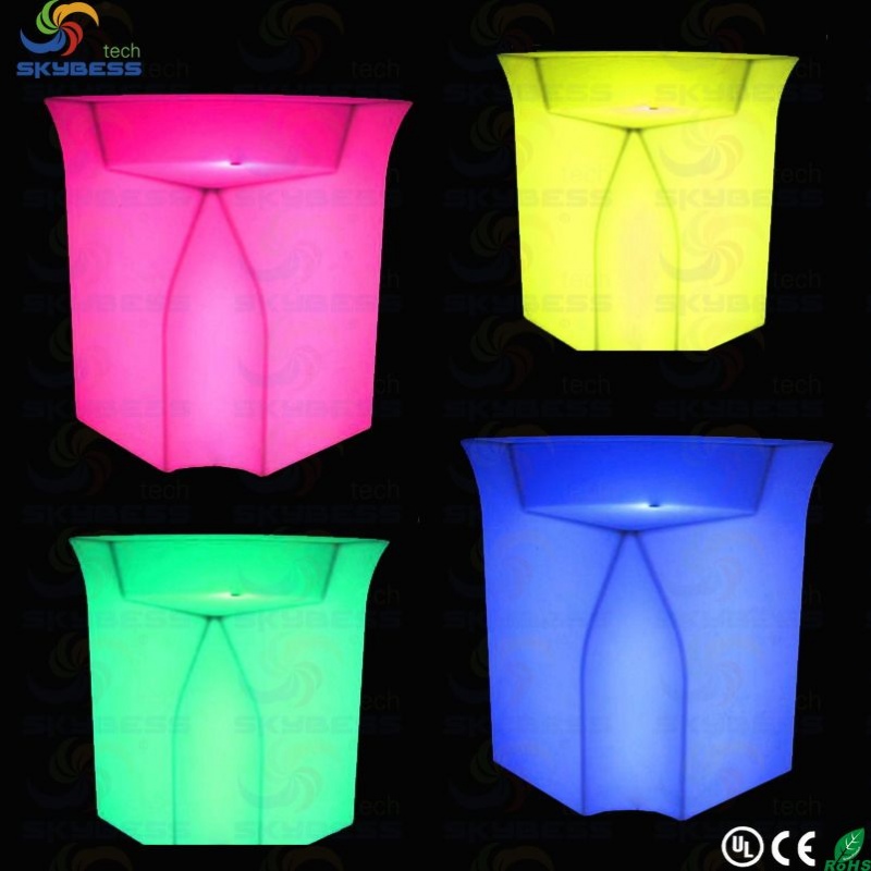 SK-LF36C Illuminated corner bar counter