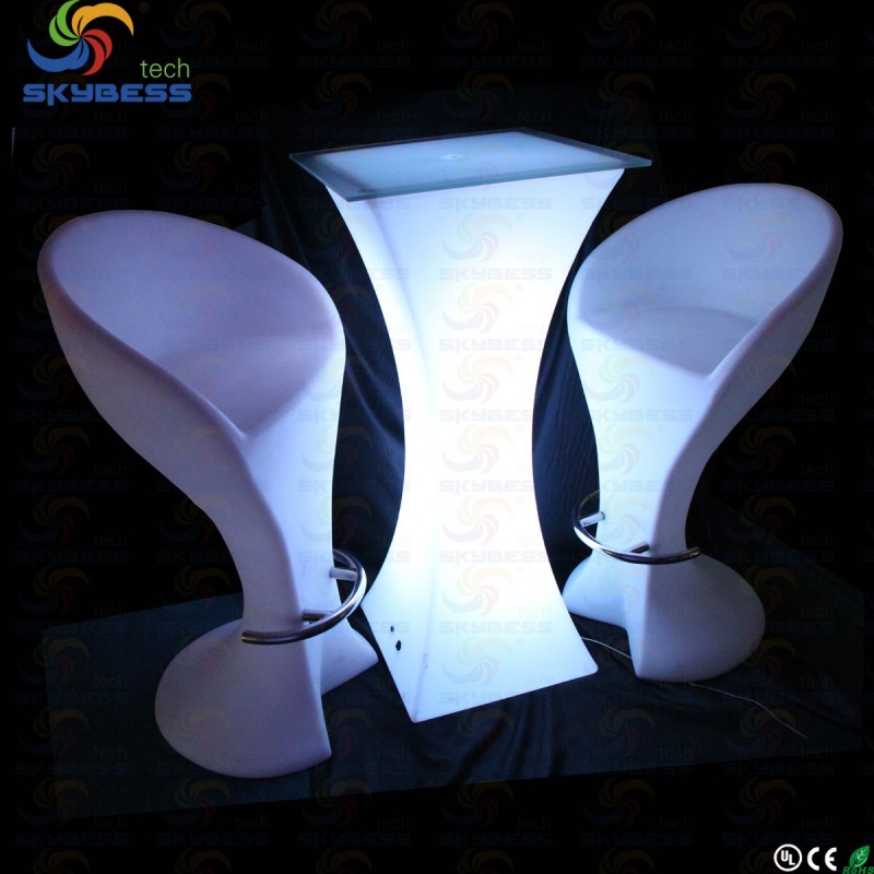 SK-LF24 LED glowing cocktail table