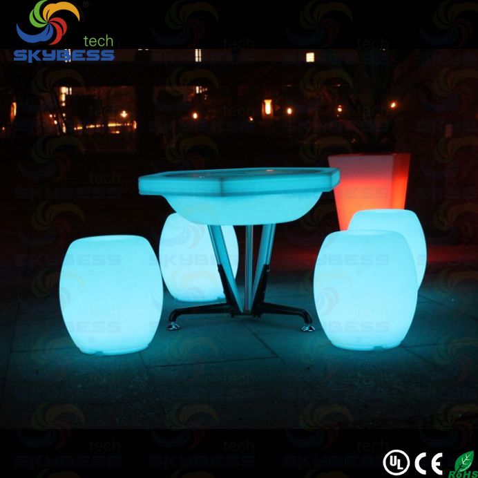 SK-LF35 LED glowing drum chair